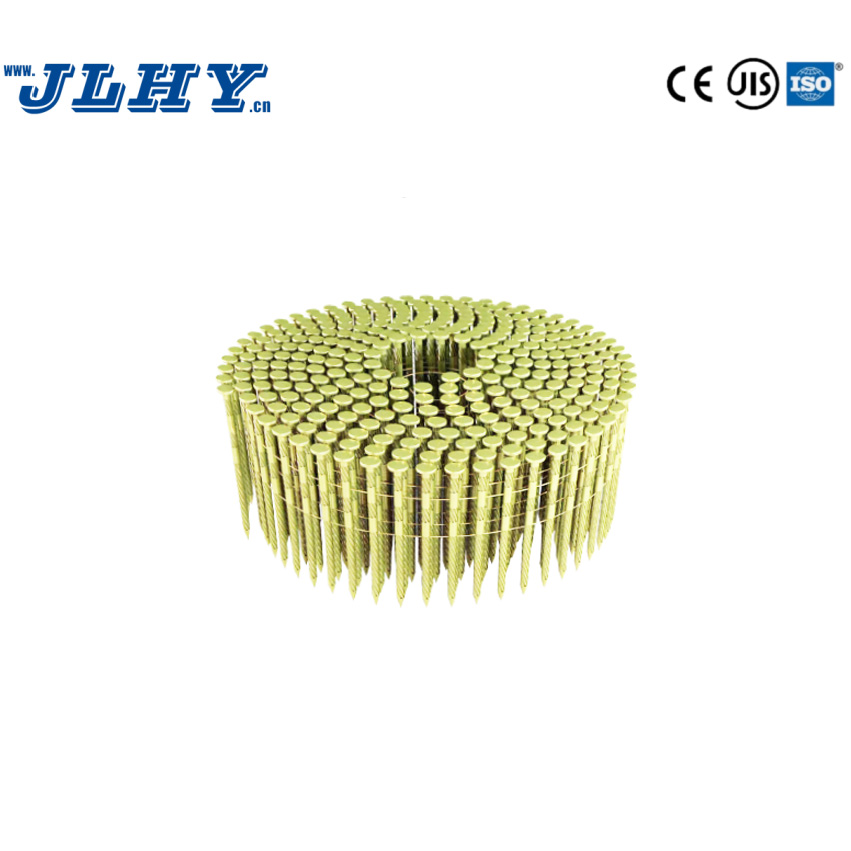 0DEG Screw Shank Coil Nails
