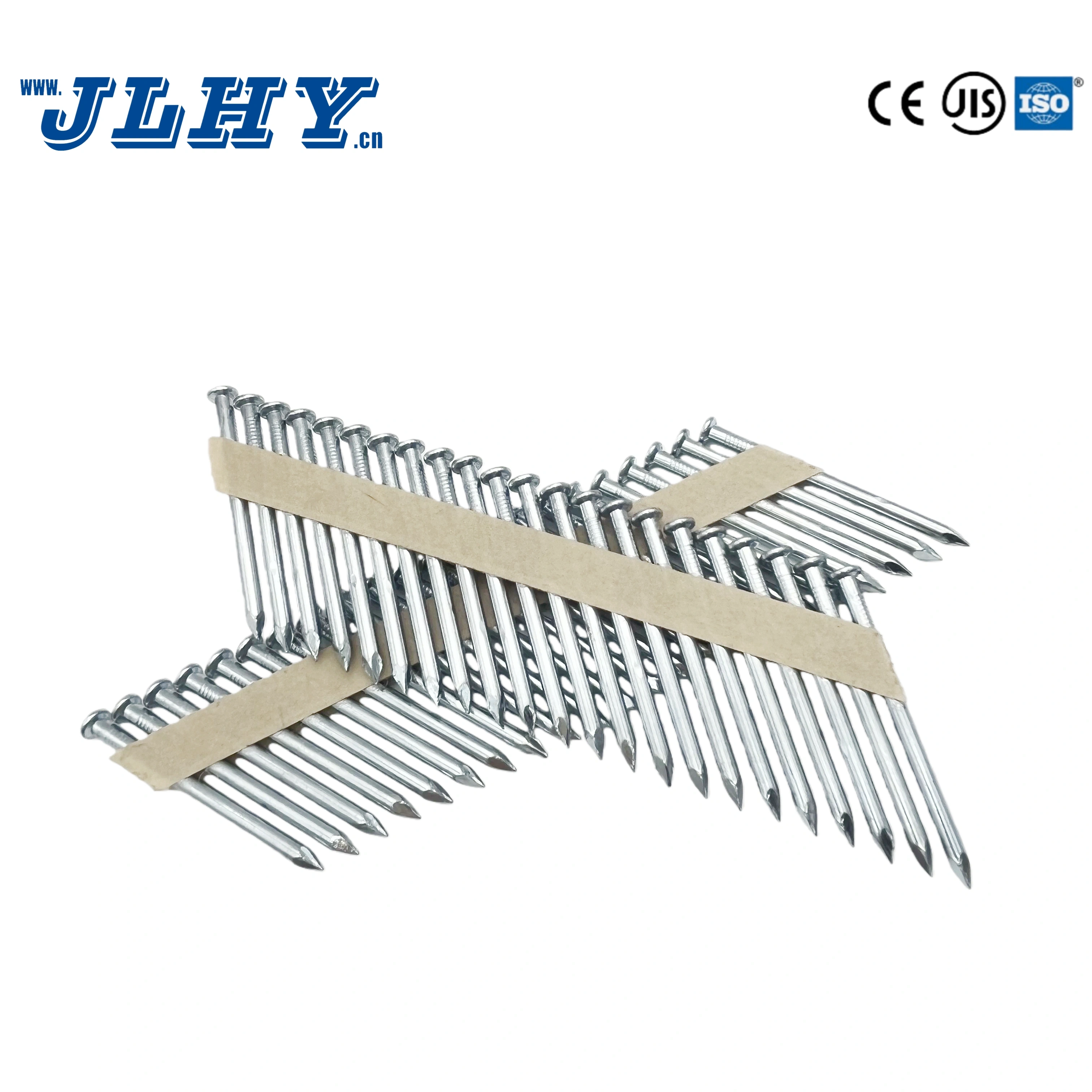 34° Paper Tape Non-Heat Treated Nails