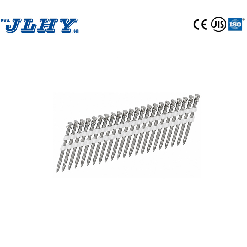 21-Degree Plastic Strip Duplex/Double Head Nails