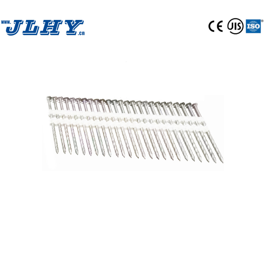 Collated Plastic Strip Nails - 304 Stainless Steel