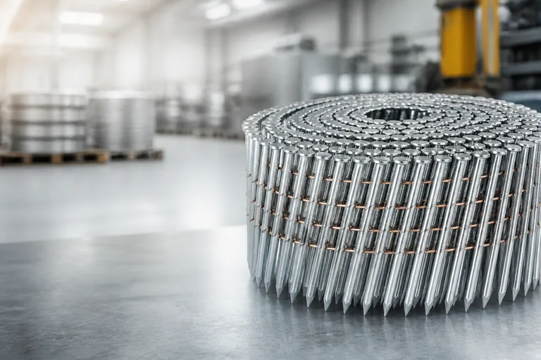 Smooth Shank Large Coil Wire Collated Nails for Pallet, Packaging and Timber Fastening Supply